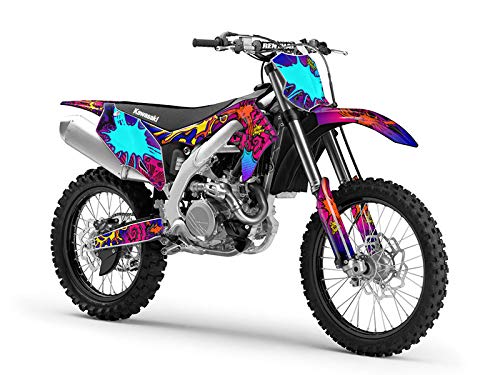 Amazon.com: 1991-1994 KDX 250 Zany Pink Senge Graphics